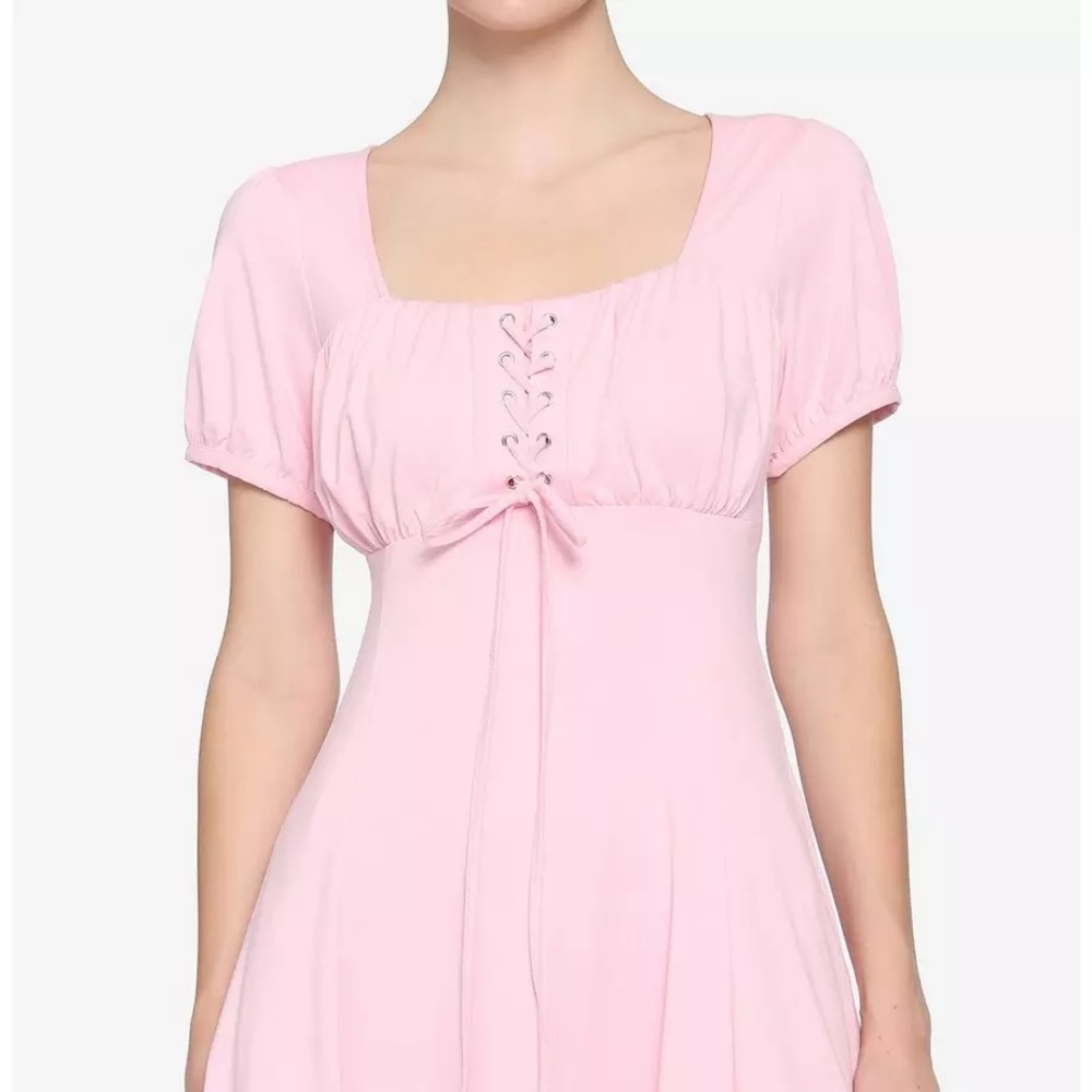 Pastel Pink Empire Dress